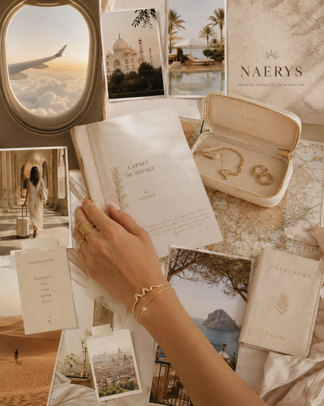 Univers de voyage et bijoux NAERYS